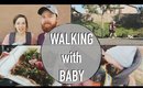 Day in the Life with a Newborn! Morning Walk & Taco Tuesday Vlog!