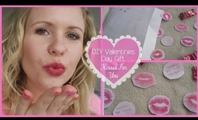 DIY Cute and Creative Valentine's Day Gift Idea - Kisses For You!