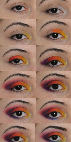 This is a tutorial of one of my previous looks. I hope it simplifies the look so anyone can try it out. please see the next photo for the finished look.