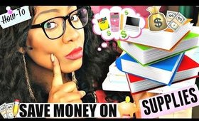 How To Save Money On School Supplies - EASY Tips! | Back to School 2016-2017