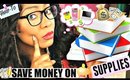 How To Save Money On School Supplies - EASY Tips! | Back to School 2016-2017