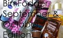 Bin Fodder | September + October Edition | ThatGallowayGirl