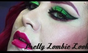 Pretty Zombie Makeup Look