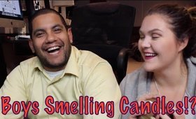 My Fiancé Guessing Candle Scents?!?