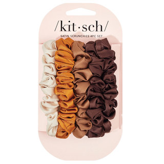 Kitsch Satin Petite Scrunchies 5pc Set