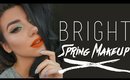 BRIGHT & COLORFUL SPRING MAKEUP | QUINNFACE