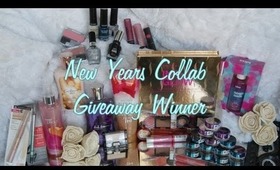 ♥New Years Collab Giveaway Winner♥