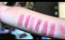 Lipstick Collection Swatches