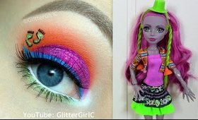 Monster High Marisol Coxi Makeup Tutorial