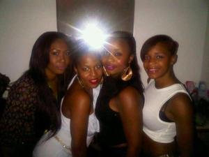 Me and my cousins getting ready to start our crazy Notting Hill Carnival Weekend at Oh Gosh!!