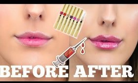 WANT BIG LIPS? | Grande Cosmetics Made You Blush Lip Trio Review