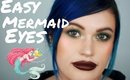 Easy Mermaid Eyes Linda Hallberg Cosmetics 18 Days of Eyeshadow