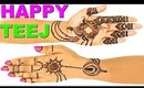 Full Hand Henna TEEJ 2016 | Easy Mehendi Design | ShrutiArjunAnand