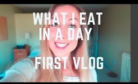 What I Eat In A Day #1 FIRST VLOG! // Vegan, Starch Solution, Whole Foods Plant Based