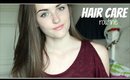 My Daily Hair Care Routine || Straight hair