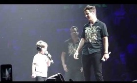 NKOTB - Tonight -  Joey and Griffin - The Package Tour  7/12/13 Close Up