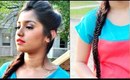 Fishtail braid tutorial/ Hairdo for long or medium length.