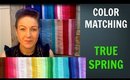 Spring Color Palette - Mix and Matching Colors for Clothing | Warm Skin Undertone | Color Analysis
