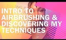 How I Got Into Airbrush Makeup | Ivory Perkins