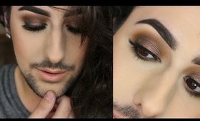 Fall Inspired Duochrome Smokeye w/ Nude Lip!