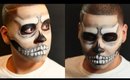 Easy Skull Makeup - Halloween
