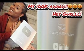 UNBOXING MY 100K AWARD! MEET 1KAYLA!!!!!! CYN DOLL