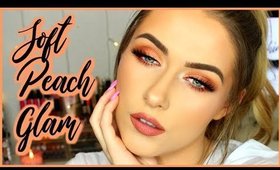 SOFT PEACH GLAM MAKEUP TUTORIAL | shivonmakeupbiz