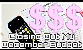 Budget With Me/December 2019 Budget Closeout