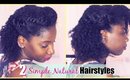 Two Simple "Natural Hair" Styles