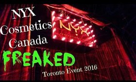 NYX Cosmetics Canada #THENYXSHOW2016 | Toronto Vlog