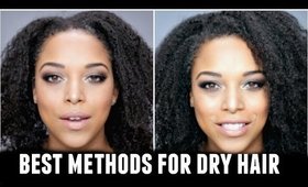 NATURAL HAIR | HOW TO Moisturize, Seal, & Style A WashnGo | NaturallyCurlyQ