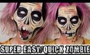 Quick and Easy Zombie Makeup *REQUESTED* | HALLOWEEN 2014