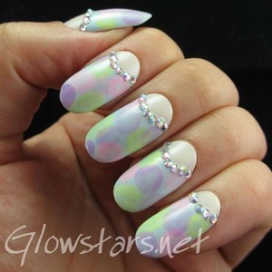 Read the blog post at http://glowstars.net/lacquer-obsession/2014/07/she-tastes-like-spring-there-she-goes-again/
