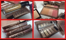 Naked No Makeup: UD Naked Flushed, Basics Palette, Gloss, BB, Foundation & Powder