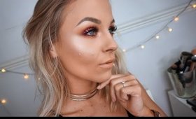 GLITTER NEW YEARS EVE MAKEUP TUTORIAL / MODERN RENAISSANCE PALETTE