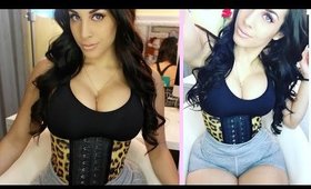 Corset Training/ Waist Training Update | Benefits of a Latex vs Steel Boned Corset