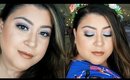 Spring Blues Beauty Makeup Look
