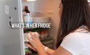 WHAT'S IN HER FRIDGE | Lily Pebbles