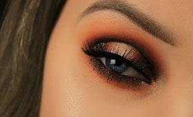 Warm Sparkly Spotlight/Halo Smokey Eye | Eimear McElheron