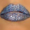 Glittery lips