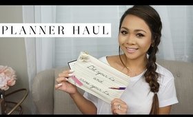 Planner HAUL: Kate Spade, Target, Michaels, TJ Maxx | Charmaine Dulak