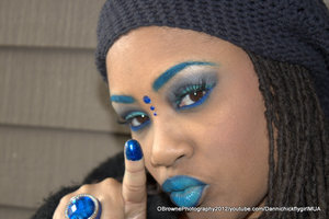 i AM THE BLUEPRINT. 
i AM THE BLUEPRINT. (Make up done by: ME)
http://youtube.com/DannichickflygirlMUA Twitter:@Dannichick
Eyes: Magnolia Makeup "Crushed" and "Mystique"
Eyes: M.A.C Cosmetics "Parrot" and "Ricepaper"
Lips: Obsessive Compulsive Cosmetics "Rx" and "Lo-Fi"
Eyebrows: M.A.C Cosmetics "Electric Eel"
http://youtube.com/DannichickflygirlMUA