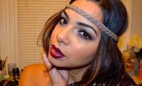 Halloween Tutorial: 1920s Flapper/Great Gatsby Makeup