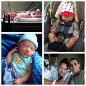 "Angel Livingston Cruz" born Sept. 18, 2013 (8lbs 8oz ; 19in & 3/4) 