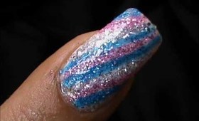 Glitter Nail Polish Tutorial- Glitter Nail Art Designs for short nails and long nails nail designs