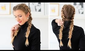 How to: Double Dutch Braid Hair Tutorial | Luxy Hair