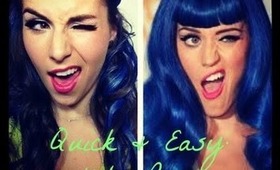 Last Minute Halloween Look: Katy Perry
