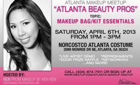 Exciting News!  Atlanta Makeup Meetup!