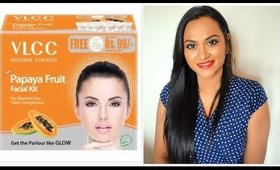 VLCC Papaya Facial Kit - ஆய்வு மற்றும் டெமோ | CheezzMakeup