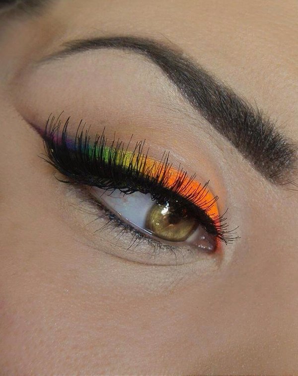 Rainbow Eyeliner Look Fara A.'s (Farangismua) Photo Beautylish